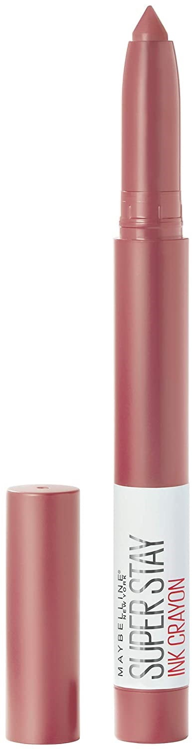 Maybelline SuperStay Ink Crayon Lipstick, Matte Longwear Lipstick Makeup, Lead The Way 1 ea (Pack of 2)