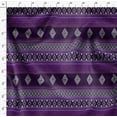 thumbnail image 4 of Soimoi Cotton Poplin Purple Fabric By the Yard - 42 Inch Wide - Ethnic Geometric Material - Artistic and Modern Patterns for Various Uses Printed Fabric, 4 of 6
