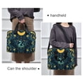 thumbnail image 6 of FORMRS 16" Laptop Bag Carrying Sleeve Case with Handle Travel Shoulder Briefcase, Green Dragon Flowers, 6 of 8