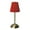 Red, variant on HBASD Cordless Table Lamp With Pleated Lampshade Rechargeable Night Light Daily Lighting Supplies (White）