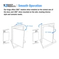 thumbnail image 5 of Nuk3y 360 Degree Door Pivot Hinge, 5 of 7