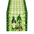 thumbnail image 2 of Dvkptbk Polyester Tablecloth Plaid Plank Table Flag St Paddy's Day Luck Patrick's Day Decoration Irish Spring Holiday Home Decoration, 2 of 6