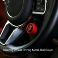 thumbnail image 4 of Steering Wheel Drive Mode Knob Cover Sporty Look Decorative Replacement for 718 911, 4 of 7
