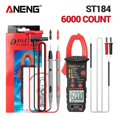 thumbnail image 1 of ANENG True RMS Digital Multimeter Clamp Meter DC/AC Voltage Detector AC Amp Meter with Ohm Capacitance NCV Continuity Diode Hertz Temperature Tester, 1 of 4