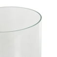 thumbnail image 6 of DecMode Glass Wide Candle Holder with Elevated Base, 6 of 12