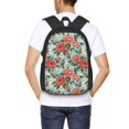 thumbnail image 6 of Daiia Rose Flowers Backpack for Men and Women -Durable Backpack Large Capacity, Water-Resistant Bag with Adjustable Straps and Laptop Compartment, 6 of 9