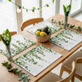 thumbnail image 5 of Eucalyptus Leaf Placemats Set of 4 Watercolor Green Leaves Place Mats Table Mats Kitchen Dining Home Outdoor Party Table Decoration, 5 of 9