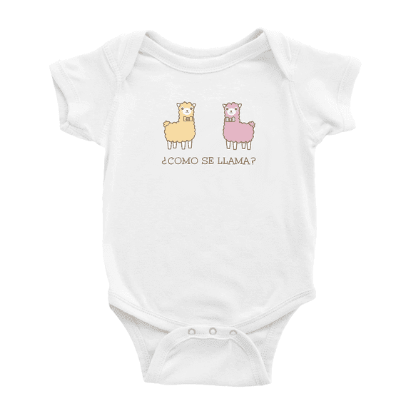 Como Se Llama Funny Baby Jumpsuit Boy Girl Unisex
