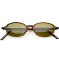 thumbnail image 1 of True Vintage Horn Rimmed Square Sunglasses Slim Arms 45mm (Brown / Brown), 1 of 4