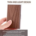 thumbnail image 5 of Professional Wood Business Card Holder Pocket Business Card for Case Slim Business Card for Carrier Business Card Holders for Men & Women, 5 of 16