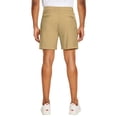 thumbnail image 4 of PULI Men’s Golf Dress Shorts Flat Front 7" Lightweight Quick-Dry Hybrid Chino Shorts with Pockets, 4 of 7