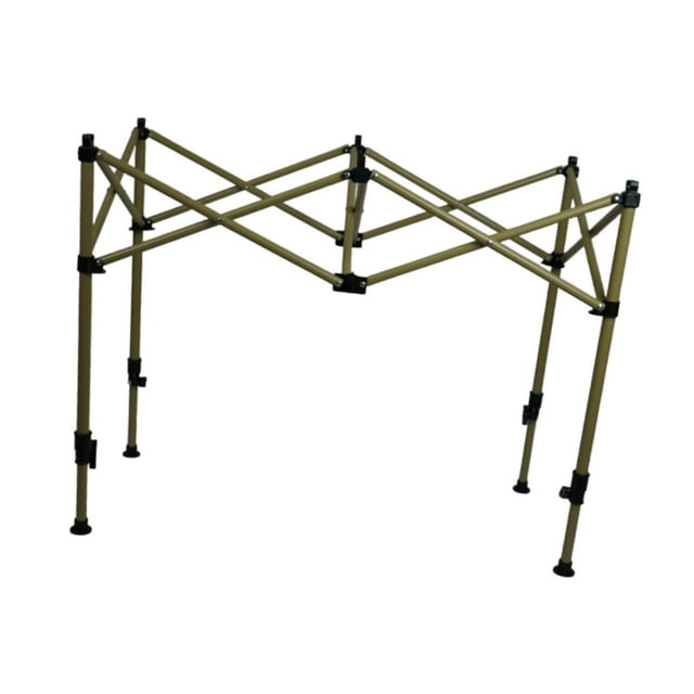 simhoa Pied de Table Pliant Réglable Stable Support de Bureau en Acier Pliable Pied de Remplacement Surélevé pour Maison Camping Bricolage Table d'Extérieur Pique-Nique Jaune G