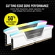 thumbnail image 3 of RAM Corsair Vengeance RGB DDR5 32 GB (2 x 16 GB) CL36 a 6000 MHz, 3 of 6