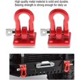 thumbnail image 5 of 2 Pieces RC Car Trailer Buckle, RC Shackle Rescue Lock Accessory for RC Crawler Climbing Car Model(Red), 5 of 5