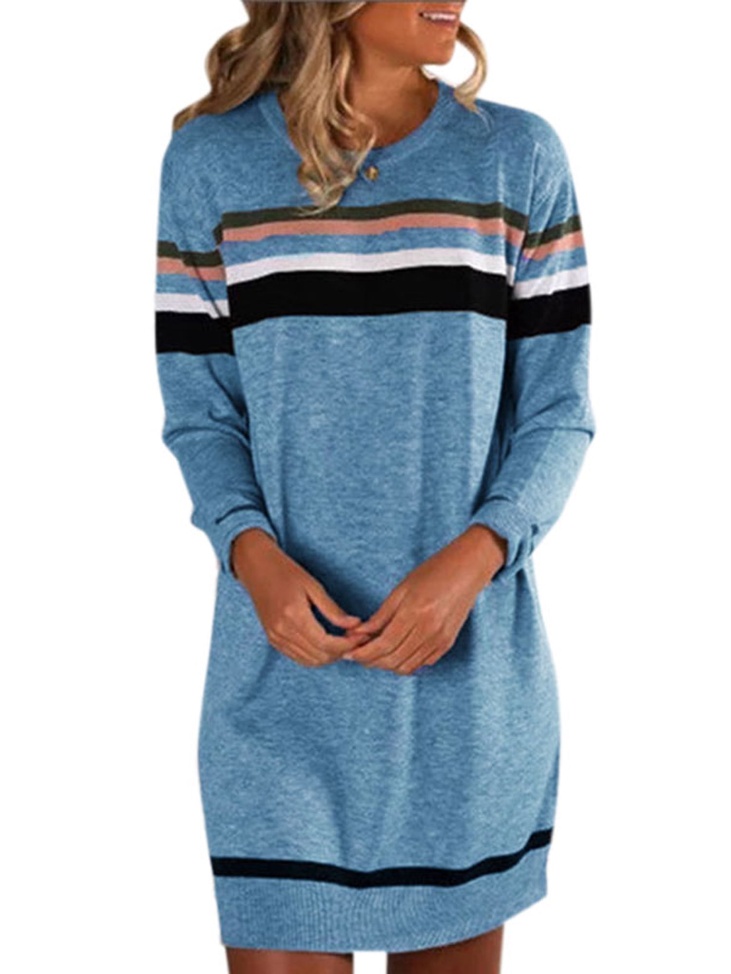 plus size long jumper dresses