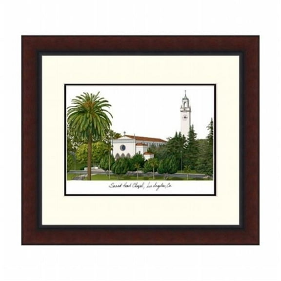 Campusimages CA927LR Loyola Marymount Legacy Alumnus Framed Lithograph