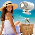 thumbnail image 5 of Portable Neck Turbo Fan, Clip Portable Fan Rechargeable, Cooling Fans that Blow Cold Air, Chill Pill Fan Ventilador Portatil for Travel Summer Indoor Outdoor, 5 of 8