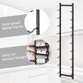 thumbnail image 2 of Resenkos Rust proof Wall Mounted Wine Rack for 6 or 9 Bottles-L, Wine Storage Racks, Bar Cabinet, for Kitchen Dining Room, 2 of 7