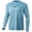 Porcelain Blue, variant on Work Pursuit Sleeve Oyster, 3XLarge Long Sleeve Shirt
