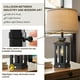 thumbnail image 5 of Lámpara G-SAFAVA Retro Farmhouse Touch con puertos USB de 60 cm, 5 of 9