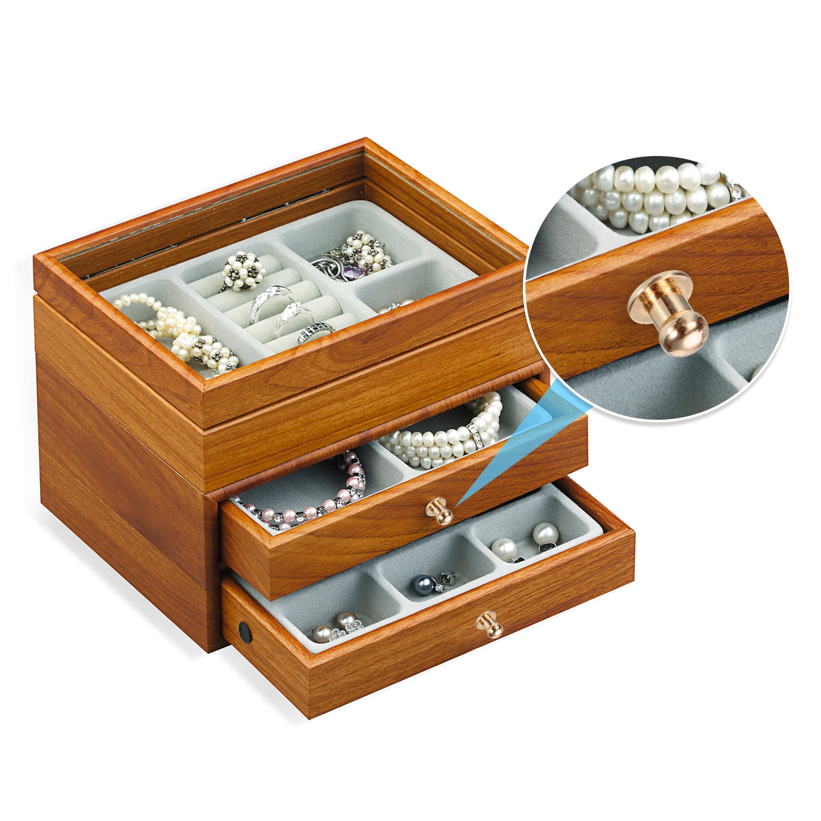 Unique Bargains Mini Round Knobs Small Drawer Pulls for Cabinets 0.38" x 0.4" Bronze