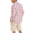 thumbnail image 3 of Nautica Mens Poplin Classic Fit Button-Down Shirt, 3 of 3