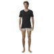 thumbnail image 5 of adidas Camisetas Hombre, Lote de 2 - Camiseta cuello pico Active Flex Cotton, cuello pico, color liso Negro 2XL (XX-Large), 5 of 5