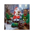 thumbnail image 6 of Matching Christmas Pajamas for Family, Funny Holiday Cute Print  Long Sleeve Tops + Long Pants Christmas Sleepwear Pjs Set, 6 of 7