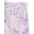 thumbnail image 3 of The Children's Place Baby & Toddler Girls Short Sleeve Unicorn Snug Fit PJs, Sizes 12M-5T, 3 of 3