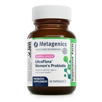 Metagenics UltraFlora Women's - Women's Probiotics for Vaginal Health - Support Microflora & Urinary Comfort - With Lactobacillus rhamnosus & Lactobacillus GR-1 reuteri RC-14 - Non-GMO - 30 Count