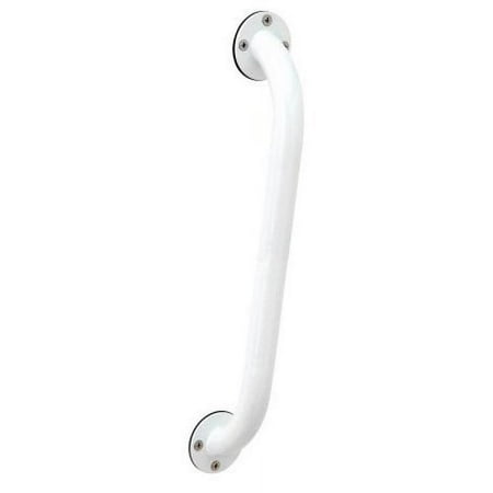 Carex White Wall Grab Bar 16 Inches Grab Bar