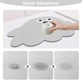 thumbnail image 5 of KAIYANG Alfombrillas para secar platos con caras divertidas, alfombrillas de poliéster para escurrir platos, alfombrillas antideslizantes para café, almohadillas lavables resistentes al calor para enc, 5 of 5