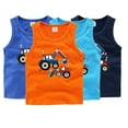 thumbnail image 6 of WOLLED Toddler Boys Casual Tank Top Summer Casual Tank Top Baby Boys Digger Print Sleeveless Vest,Sized 1-8T, 6 of 6