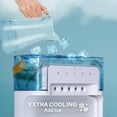 thumbnail image 6 of Portable Air Conditioner with Cooling Mist and Remote, Quiet comfort with 4 Speeds, XL 1200ml tank, Personal AC Fan with 5 Mists, 7 Night Lights, 2, 4, 6, 8H Timer, for Home, Office, White, 6 of 8