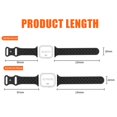 thumbnail image 6 of Strap for Apple Watch Band Ultra 49mm 44mm 40mm 45 Mm 41mm 38mm 42mm Sport Silicone Woven Loop Bracelet for iWAtch Series 8 7 6 3 (WR,38 40 41mm), 6 of 7