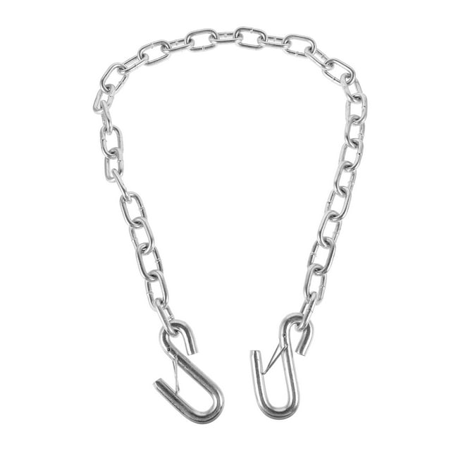 FONWILYO Boat Trailer Safety Chain with Hooks for Enhanced Stability and Towing Security