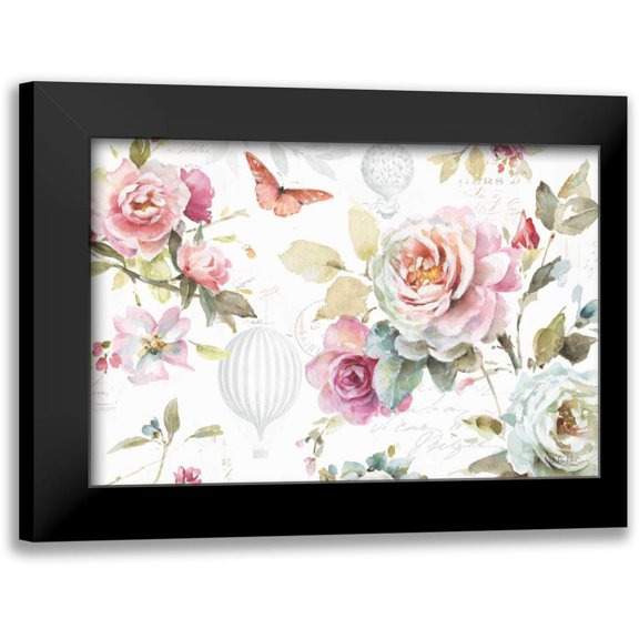 Audit, Lisa 14x11 Black Modern Framed Museum Art Print Titled - Beautiful Romance I