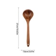 thumbnail image 5 of Kitchen aid Natural Teak Kitchen Utensil Set - Comfort Grip Cooking Spoon, Wooden Spoon For Cooking - Wooden Utensil Set For Cooking, Teak Non-Stick Kitchen Cookware, 5 of 5