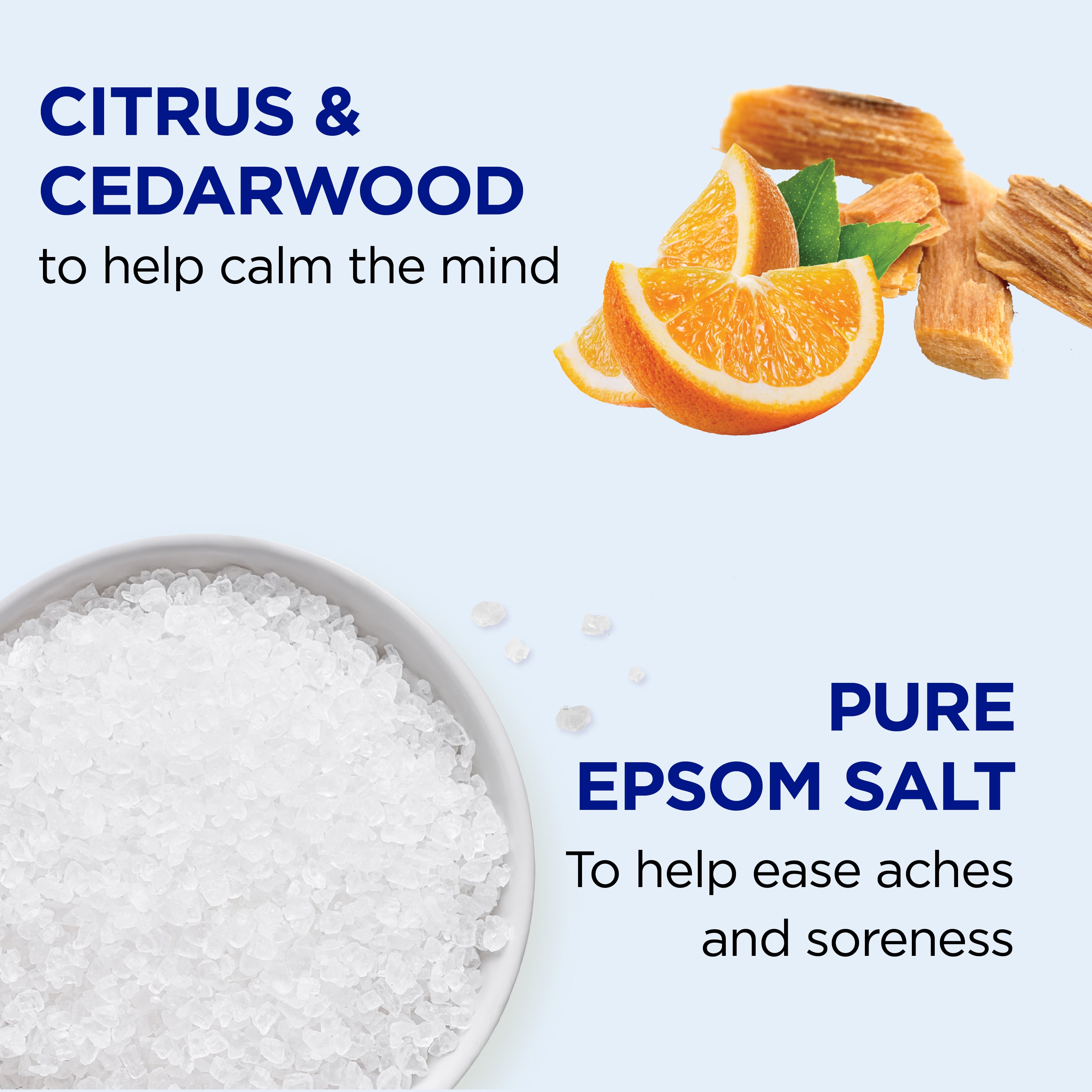 Dr Teal's Fresh Spring Rain Epsom Salt Magnesium Soak with Essential Oils, 3 lbs