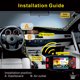 thumbnail image 2 of Mini receptor de radio DAB+ para coche con reproductor Bluetooth compatible con FM, 2 of 8