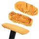 thumbnail image 2 of 1 paire de housses d'accoudoirs de chaise amovibles, protection élastique, housse de fauteuil de bureau, dorée, 2 of 4