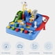 thumbnail image 3 of Coche para niños, juguetes de aventura, juego para padres e hijos, pistas de carreras, modelos de tráfico ferroviario de vehículos, accesorios de aprendizaje, regalo de cumpleaños para el hogar, azul Advancent FN000794-02, 3 of 7