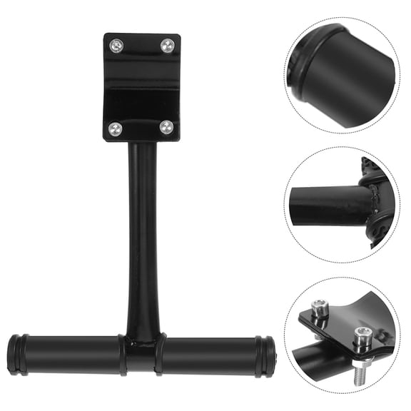 DRAFIDEEP Bike Armrest Black Steel for Rear Seats Safety and Easy Installation