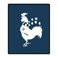 thumbnail image 1 of RYLABLUE Cock Blanket Fleece Throw Blanket for Sofa or Bed 58x80 inches, 1 of 3