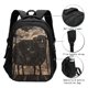 thumbnail image 3 of Easygdp Starry Night Black Sheep Mochila para Laptop de Viaje con Puerto USB, Mochila para Laptop con Puerto de Carga USB para Mujeres y Hombres, 3 of 7