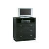 Sauder Meretto Entertainment Stand, Ebony Ash