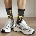 thumbnail image 6 of Disketp 2025 New Year Unisex Crew Socks Lightweight Breathable Ventilation Ankle Socks, Mid-calf socks for Daily, 6 of 6