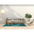 thumbnail image 4 of E by Design Anchored Nautical Indoor/Outdoor Rug - Dusty Smoke - 2 x 3 ft., 4 of 4