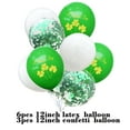 thumbnail image 6 of St Patricks Day Party Decoration Kit Lucky Shamrock Latex Balloons Clover Banner Garland Irish Day Green Theme Kids Party Favor, 6 of 6