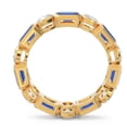 thumbnail image 4 of 5.00 Ct Wonderful Natural Diamond Blue Sapphire Gemstone Bridal Eternity Bands for Women Solid 18K Yellow Gold Size 3.5 by Diamond-Capitals, 4 of 8